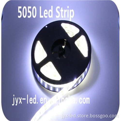 Newest DC12V 5M super Bright SMD5050 IP65 waterproof LED flexible strip light for decoration holiday lighting